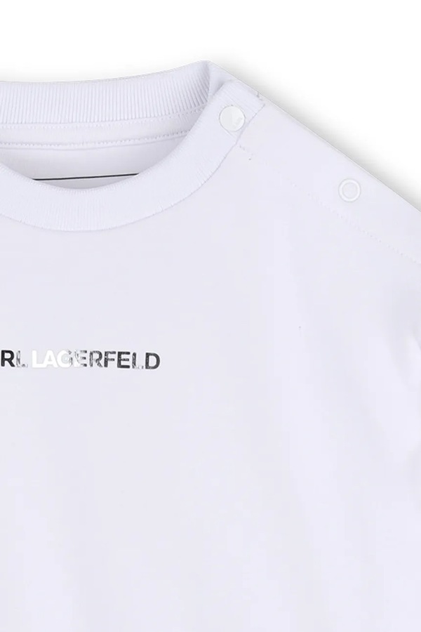 Комплект на кожен день дитячий Karl Lagerfeld колір білий фото 4