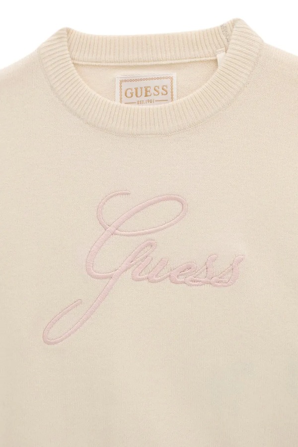 Комплект дитячий з віскозою Guess колір бежевий фото 2