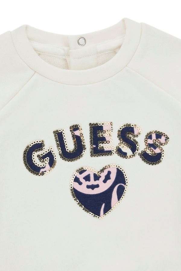 Комплект на кожен день для немовлят з бавовною Guess колір бежевий фото 3
