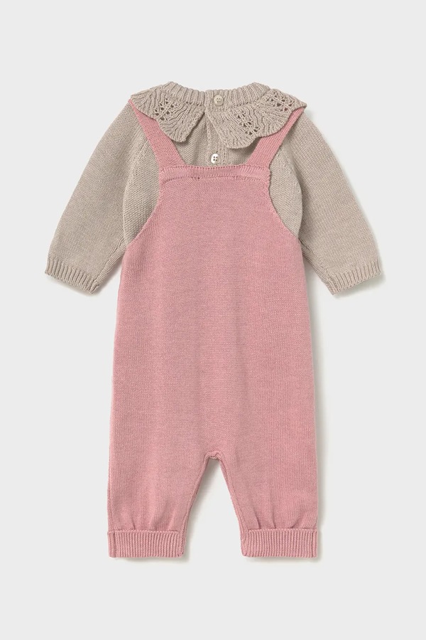 Комплект для младенцев с хлопком Mayoral Newborn цвет розовый
