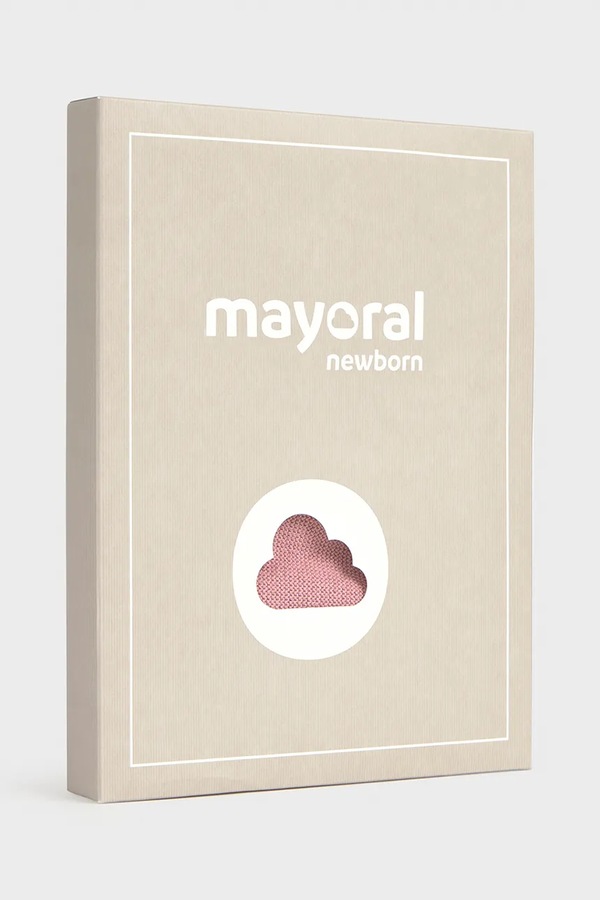 Комплект для немовлят з бавовною Mayoral Newborn колір рожевий фото 4