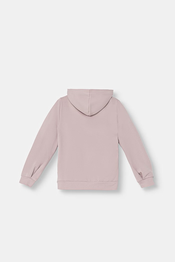 Спортивний костюм дитячий з бавовною Puma ESS SCRIPT Sweat Suit колір рожевий фото 4