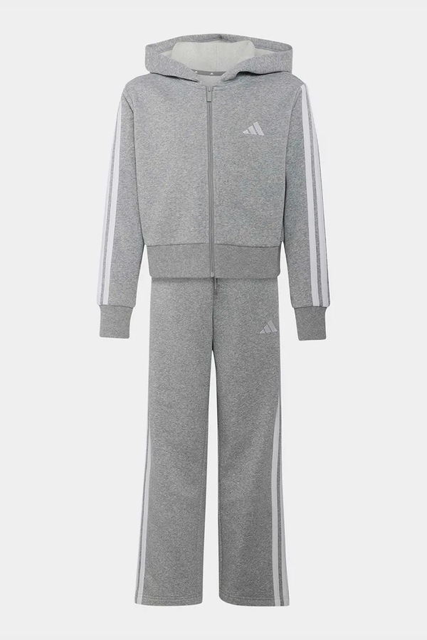 Трикотажний комплект дитячий з бавовною adidas колір сірий