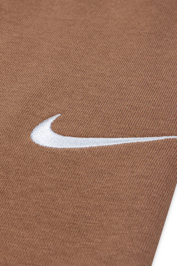Трикотажний комплект дитячий з бавовною Nike колір коричневий фото 4