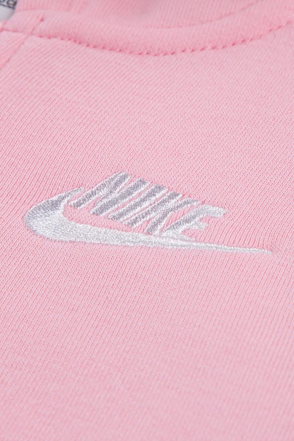 Трикотажный комплект детский с хлопком Nike цвет розовый фото 2