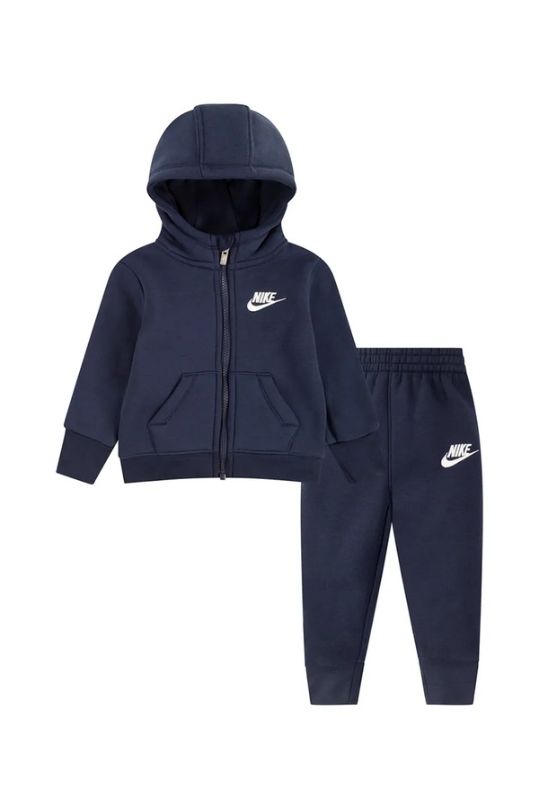 Трикотажный комплект для младенцев хлопковый Nike цвет темно-синий