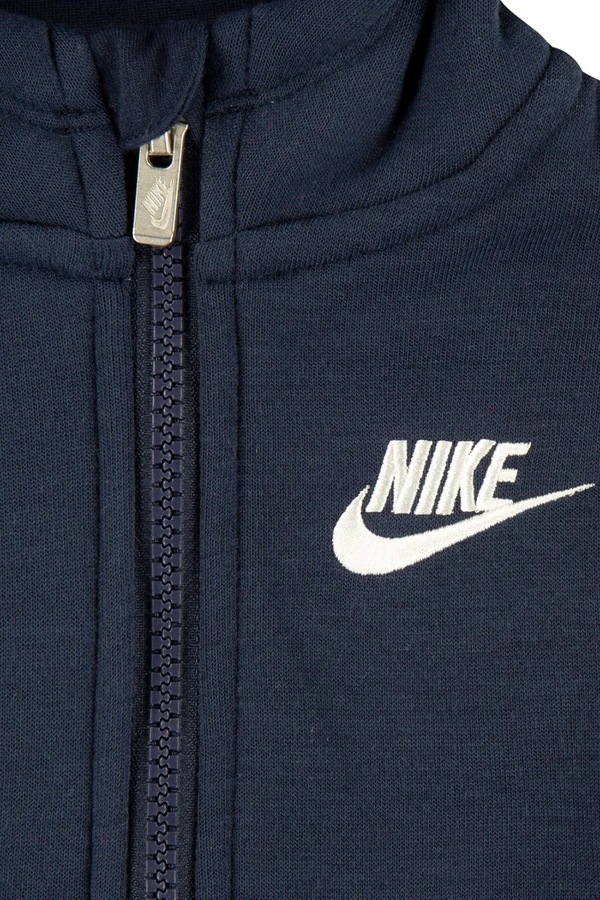 Трикотажний комплект для немовлят бавовняний Nike колір темно-синій фото 2