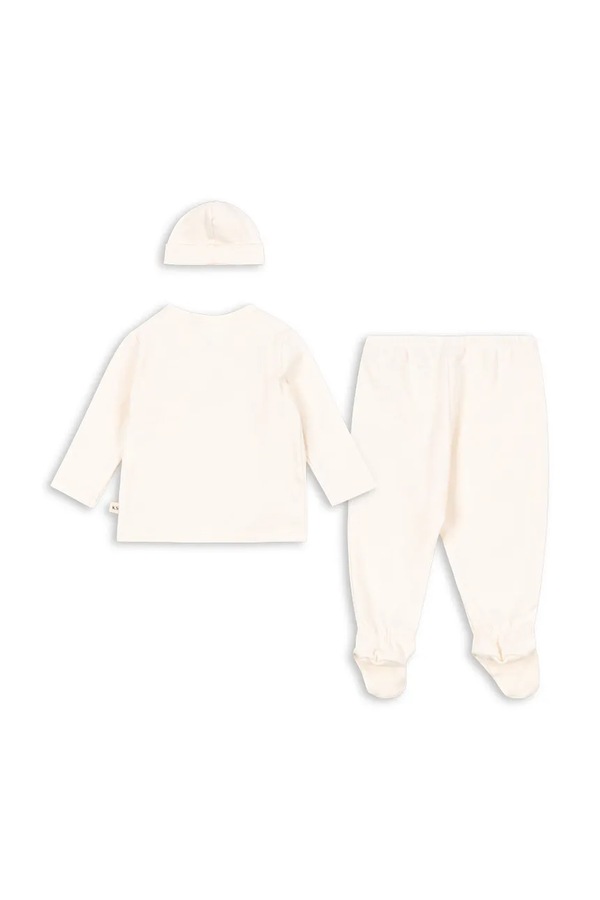 Комплект дитячий Konges Sløjd TAKE-ME-HOME SET GOTS колір бежевий