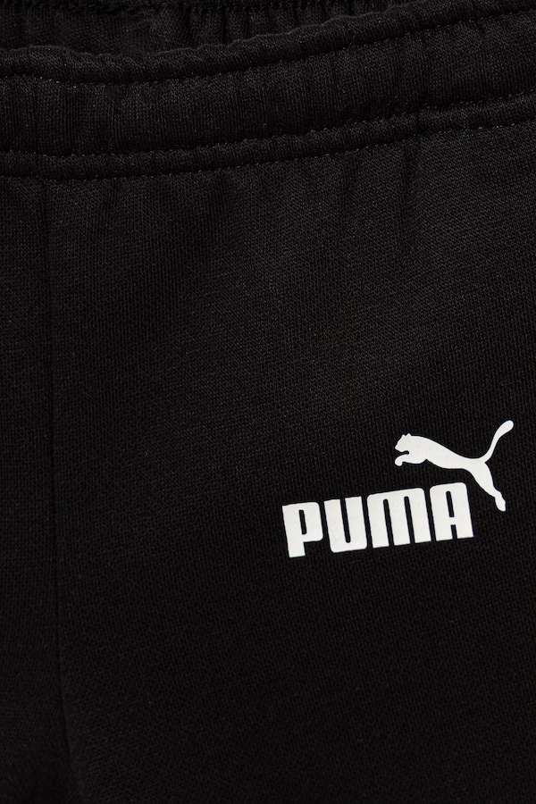 Спортивный костюм детский с хлопком Puma MINICATS ESS Raglan Crew Se цвет черный фото 2