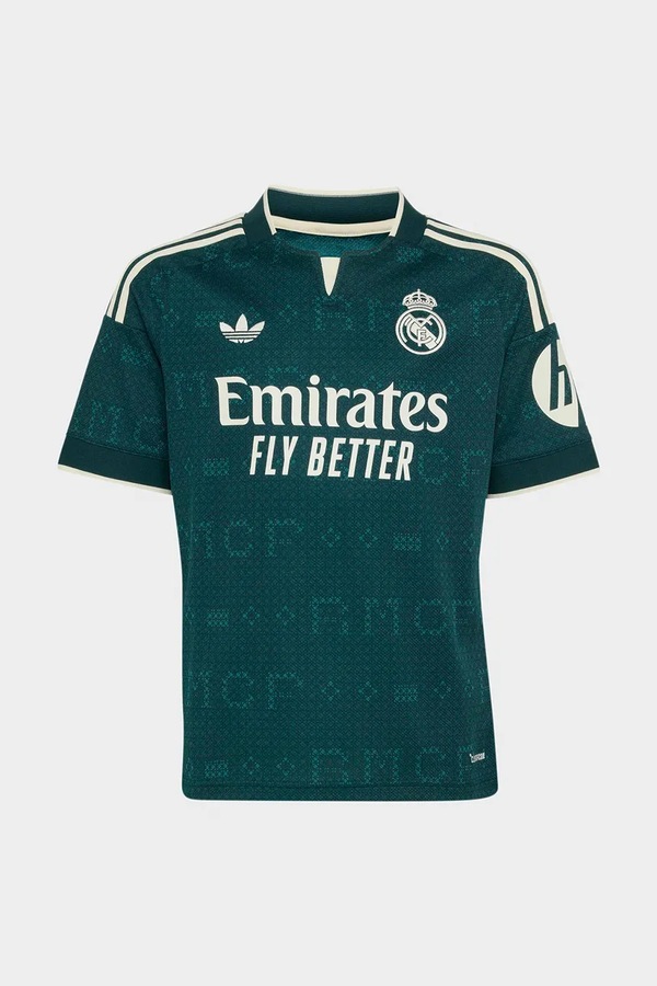 Спортивний комплект дитячий adidas Performance REAL MADRID колір зелений фото 2