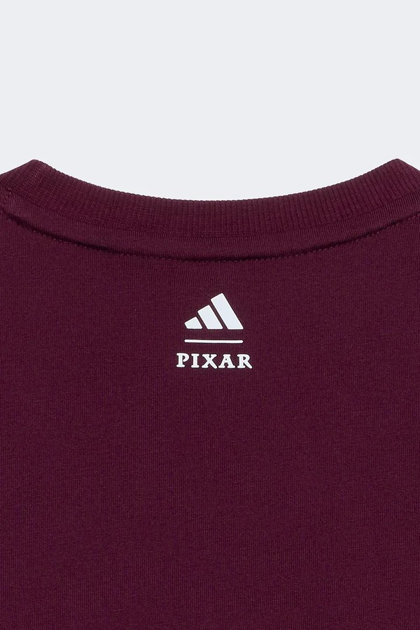 Комплект дитячий бавовняний adidas PIXAR TOY STORY колір бордовий фото 4