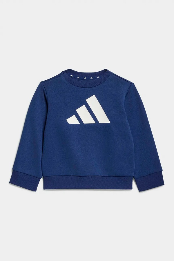 Трикотажний комплект дитячий з бавовною adidas ESSENTIALS колір темно-синій