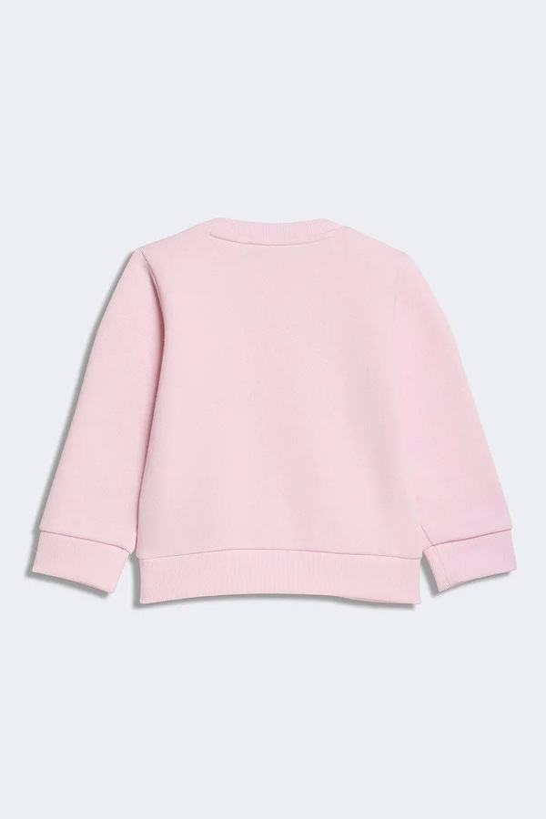 Трикотажний комплект дитячий з бавовною adidas ESSENTIALS колір рожевий фото 2