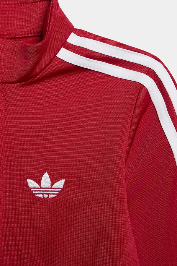 Спортивний костюм дитячий adidas Originals колір червоний фото 4