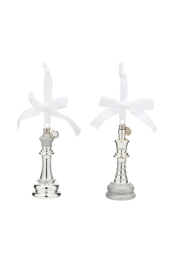 Набір святкових підвісок зі скла 2 шт. Riviera Maison 12 cm