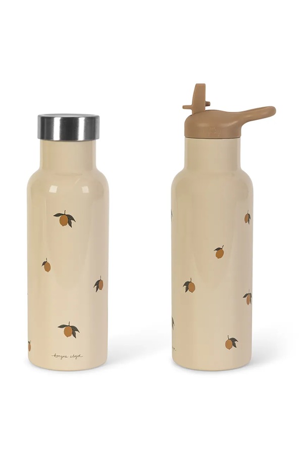 Термопляшка дитяча Konges Sløjd THERMO BOTTLES 500ML колір бежевий