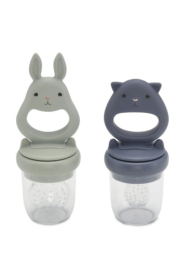 Ніблер дитячий Konges Sløjd SILICONE FRUIT FEEDING PACIFIER колір темно-синій