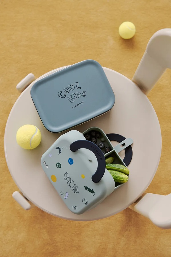 Дитяче Liewood Elara Foldable Lunchbox колір зелений фото 3