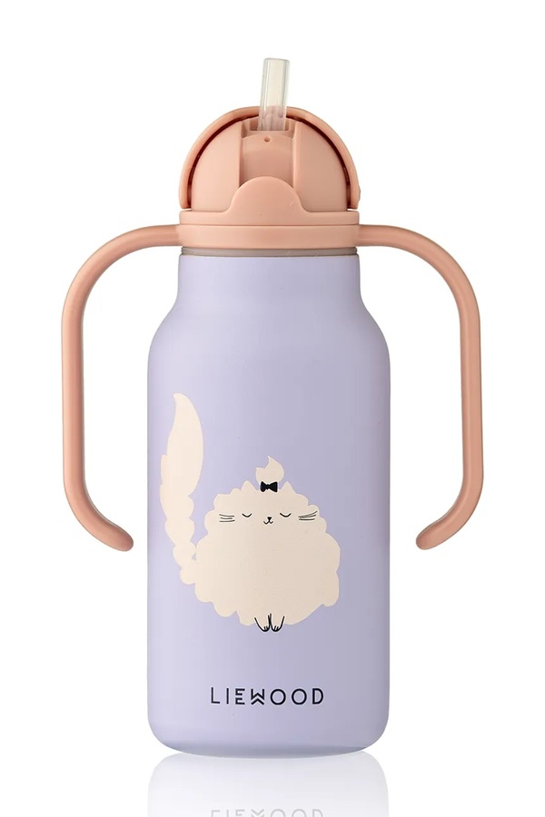 Пляшка для води дитяча Liewood Kimmie Water Bottle 250 ml колір фіолетовий