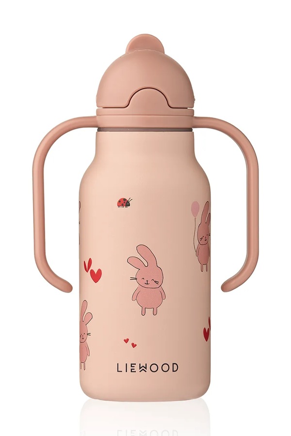Пляшка для води дитяча Liewood Kimmie Water Bottle 250 ml колір рожевий