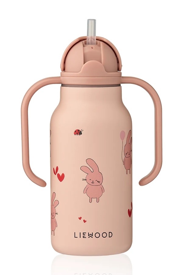 Пляшка для води дитяча Liewood Kimmie Water Bottle 250 ml колір рожевий