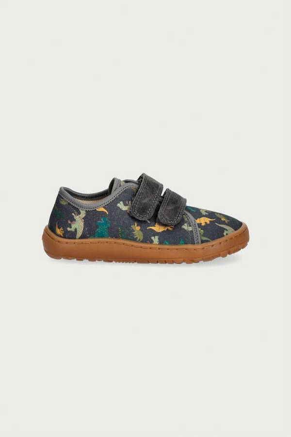 Капці дитячі Froddo BAREFOOT CANVAS колір сірий фото 2