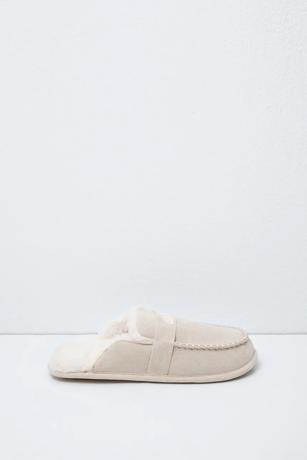 Капці жіночі women'secret MMR MOC SLIPRS GREY колір бежевий