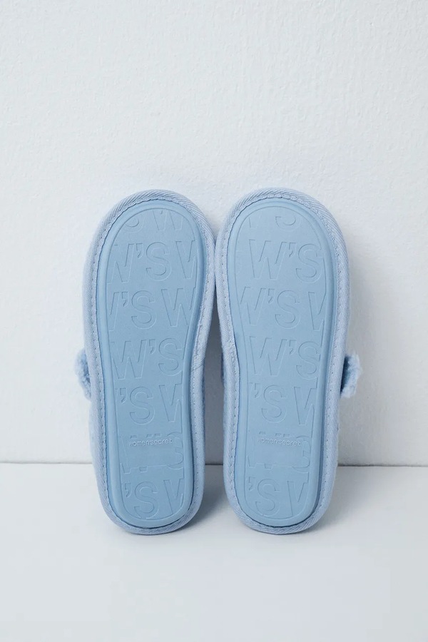 М'які капці жіночі women'secret MCC HK BLUE SLPRS колір блакитний фото 2