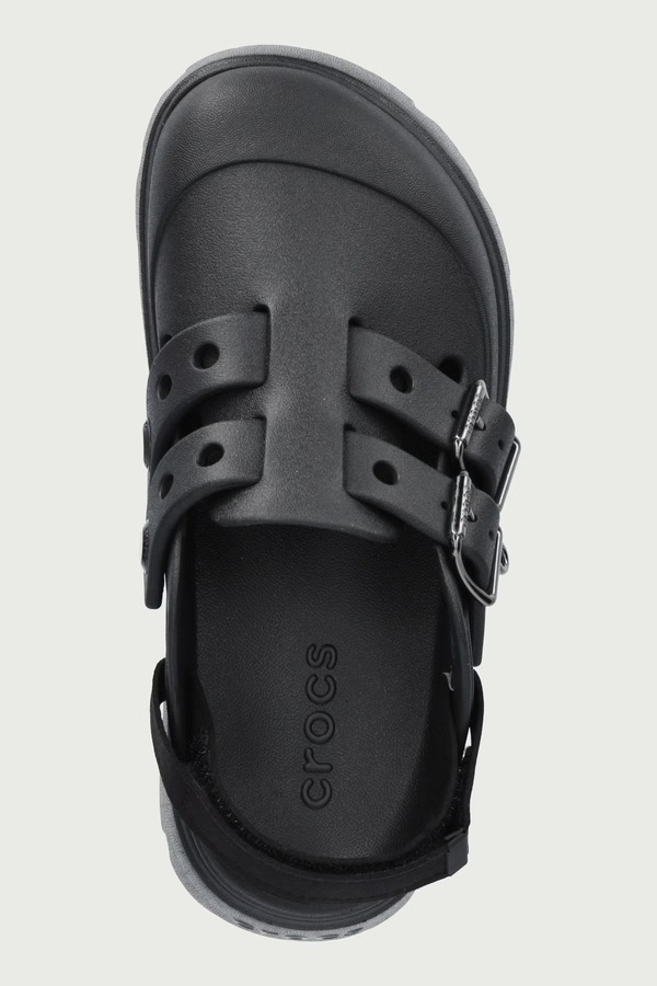 Шльопанці на платформі жіночі Crocs Loaferette Clog колір чорний фото 4