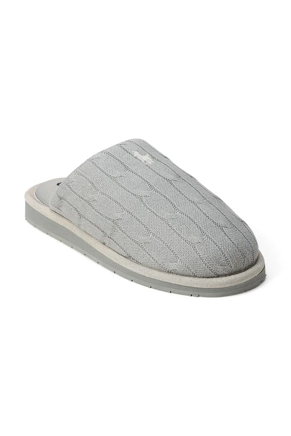 Капці жіночі Polo Ralph Lauren Carey Scuff колір сірий фото 2