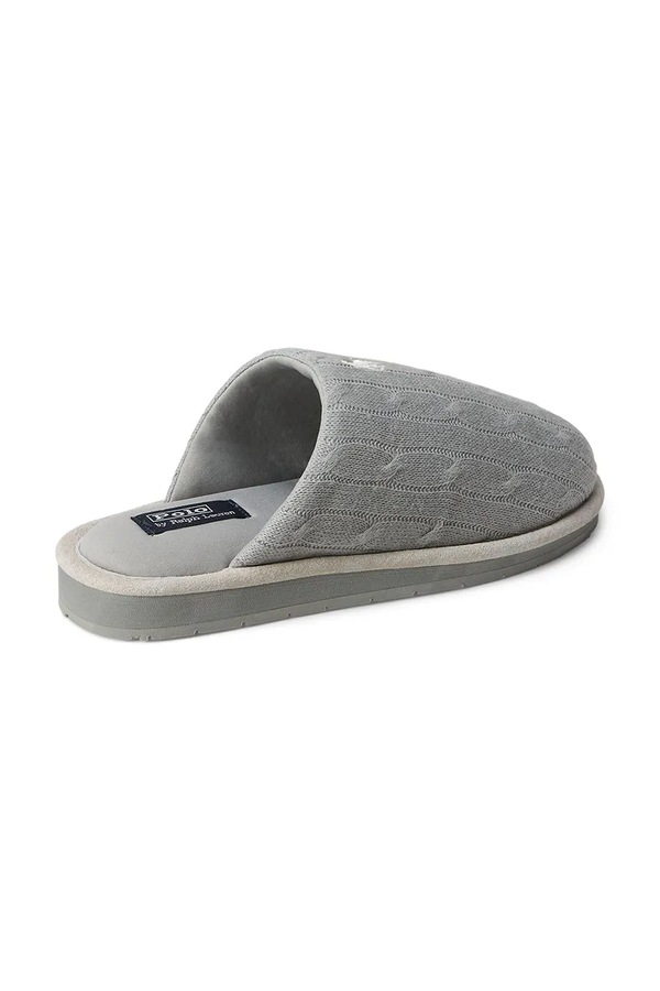 Капці жіночі Polo Ralph Lauren Carey Scuff колір сірий фото 3