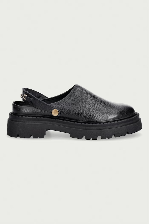 Шльопанці жіночі шкіряні Steve Madden Karina колір чорний