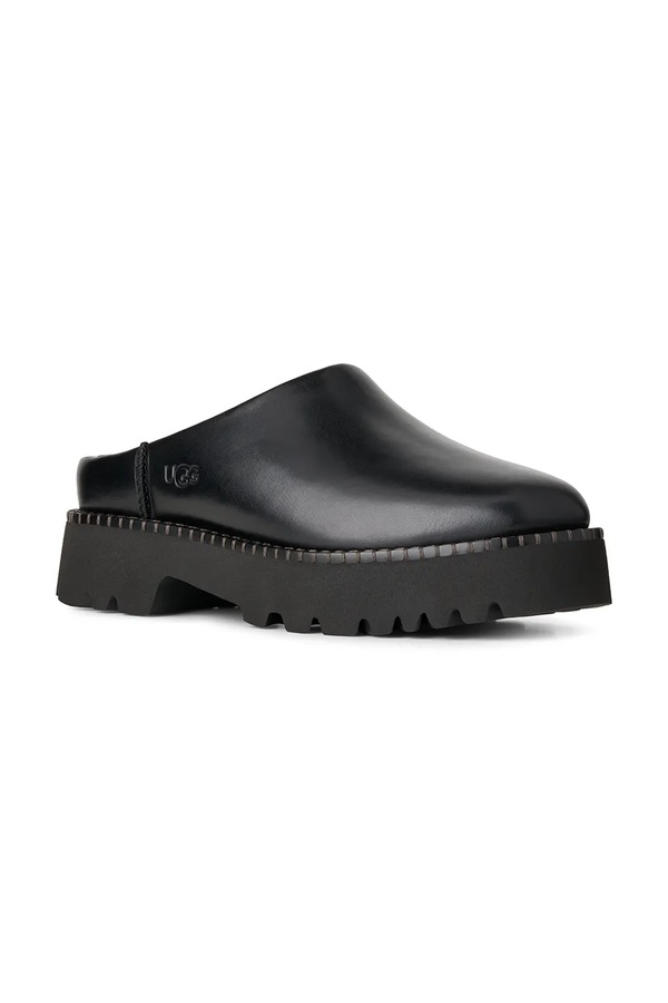 Шлепанцы женские замшевые UGG W Uptowner Mule цвет черный