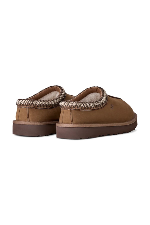 Капці жіночі нубукові UGG W Tasman Nubuck колір коричневий фото 2