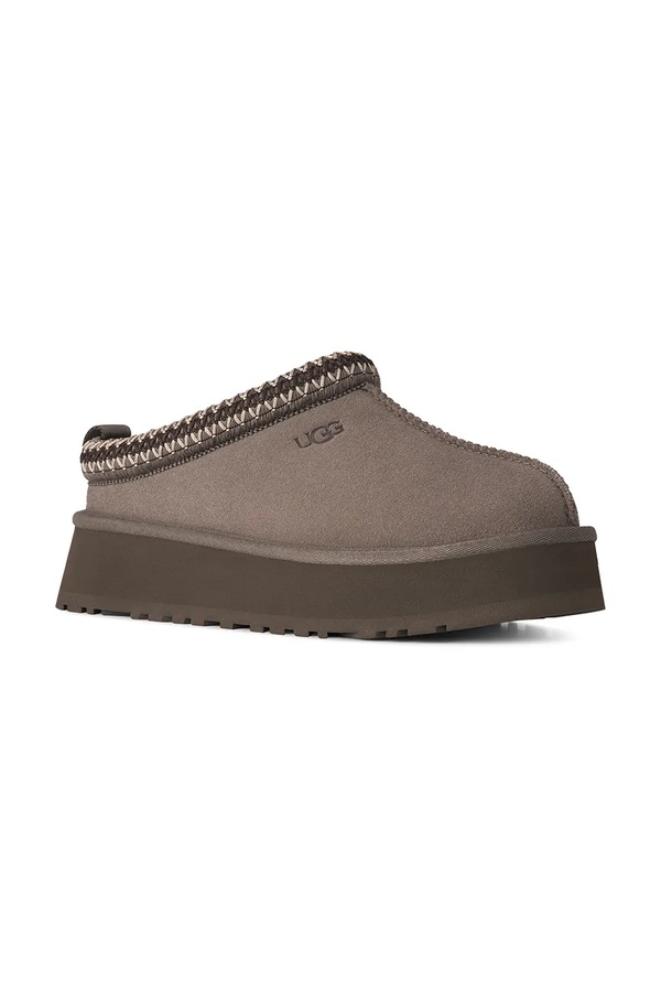 Капці жіночі замшеві UGG W Tazz II колір коричневий
