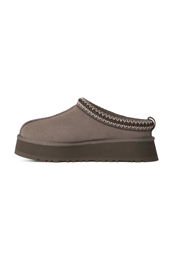 Капці жіночі замшеві UGG W Tazz II колір коричневий фото 4