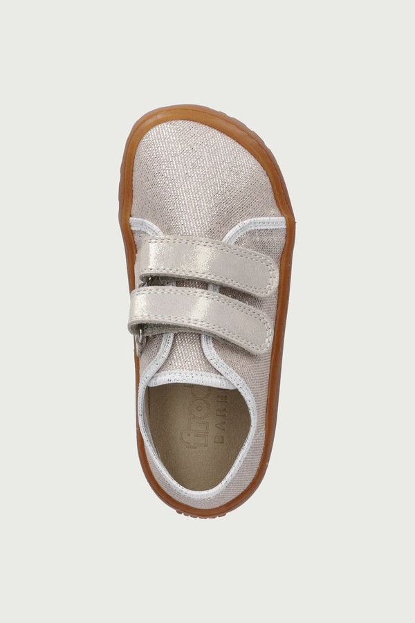 Капці дитячі Froddo BAREFOOT CANVAS колір срібний фото 4