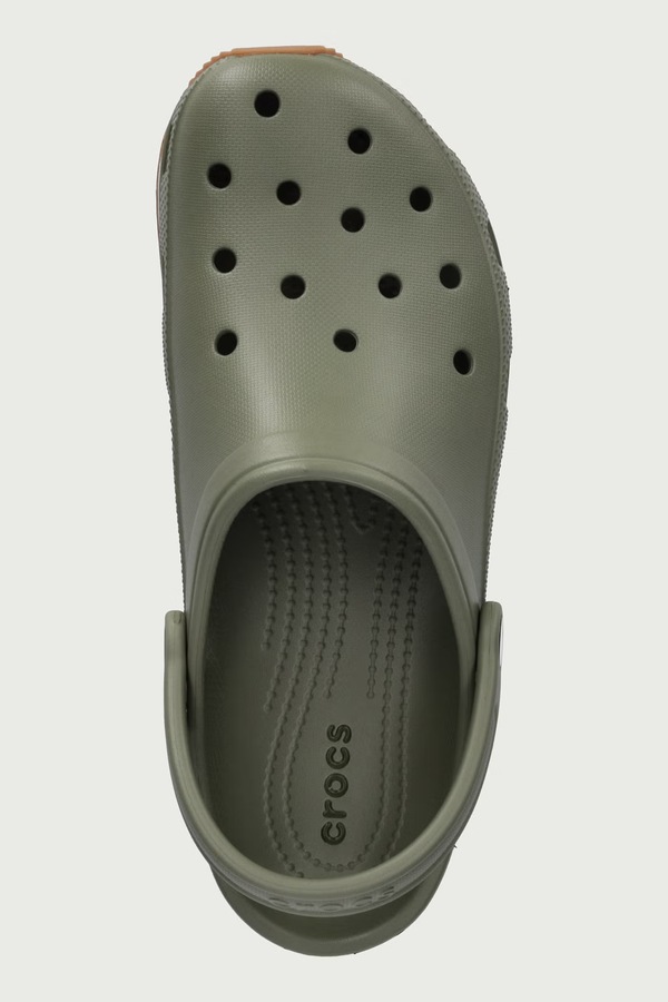 Шльопанці мюлі чоловічі Crocs Classic Retro Runner Clog колір зелений фото 4