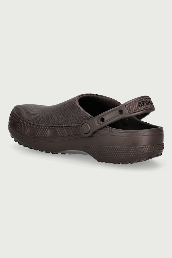Шльопанці мюлі чоловічі Crocs Classic Crafted Clog колір коричневий фото 2