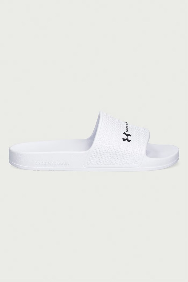 Шльопанці чоловічі Under Armour колір білий фото 2
