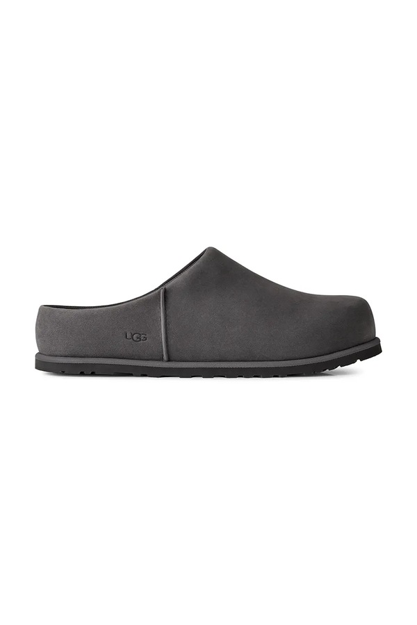 Капці чоловічі нубукові UGG M Otzo Clog колір сірий