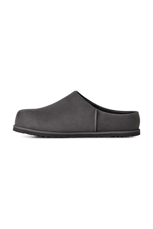 Капці чоловічі нубукові UGG M Otzo Clog колір сірий фото 4