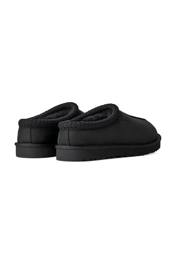 Капці чоловічі нубукові UGG M Tasman II Nubuck колір чорний фото 3
