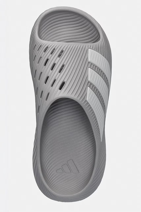 Шльопанці чоловічі adidas Purechill колір сірий фото 4