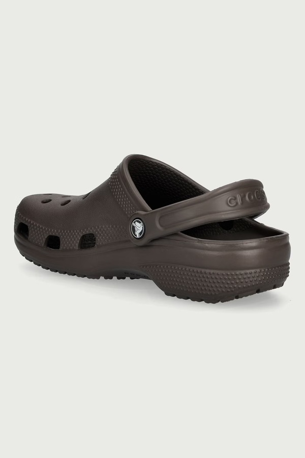 Шльопанці Crocs Classic колір коричневий фото 2