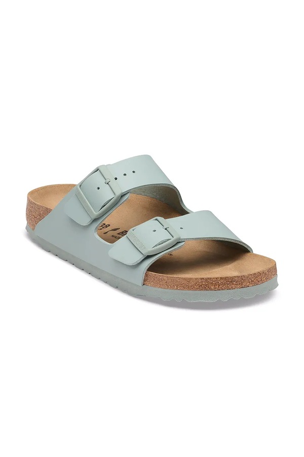 Шльопанці Birkenstock Arizona Birko-Flor колір бірюзовий