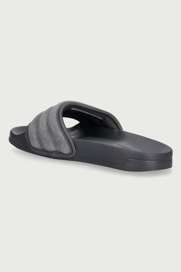 Шлепанцы замшевые adidas Adilette Noshower цвет серый фото 2