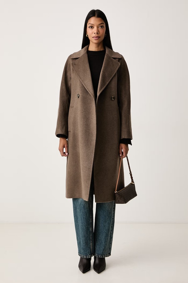 Пальто жіноче вовняне Weekend Max Mara WKDRESINA колір коричневий