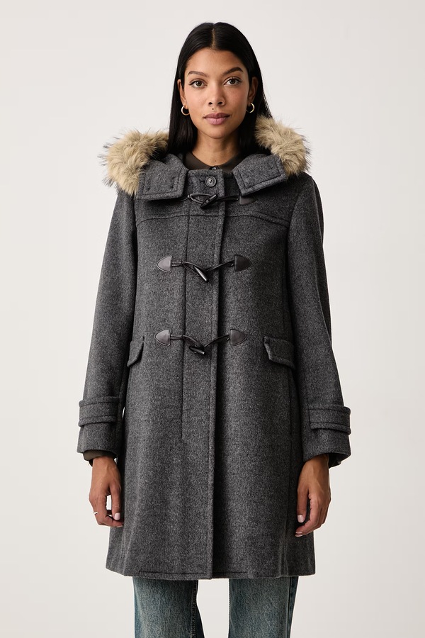 Пальто жіноче вовняне Weekend Max Mara WKDEPICA колір сірий