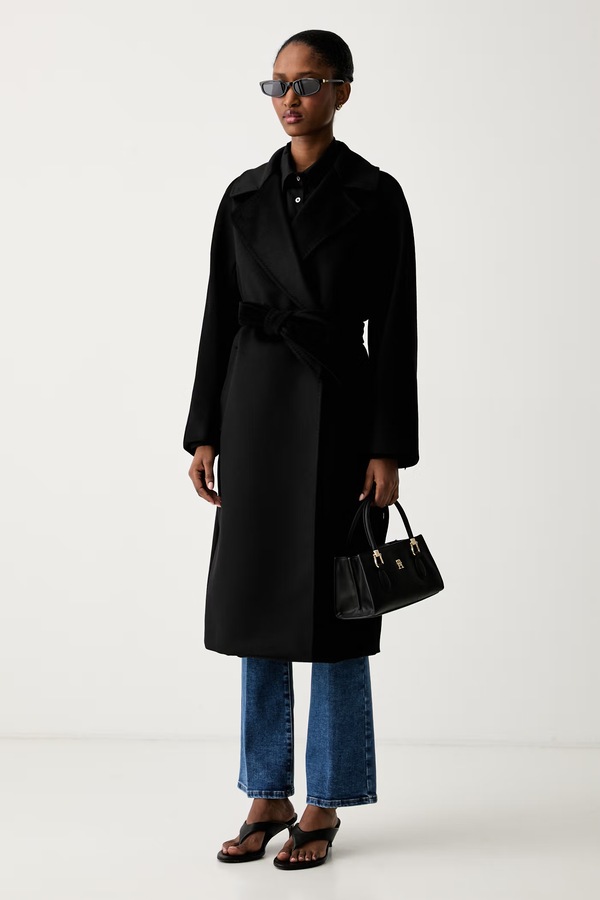 Пальто жіноче вовняне Weekend Max Mara WKDRESINA колір чорний